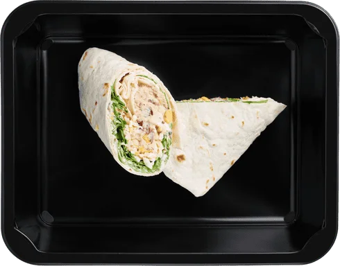 Tuňákový wrap s červenými fazolemi a kukuřicí