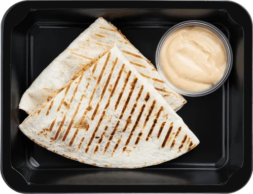 Kuřecí quesadilla s cheddarem a papričkami jalapeño